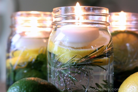 Velas flotantes aromatizadas 2