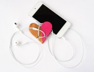 imagen Accesorio corazón para los auriculares