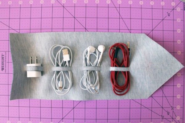 Manualidades: Fundas para guardar cables y cargadores – Los Que No