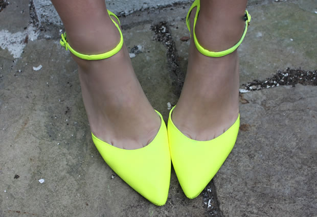 Tacones color neon 1