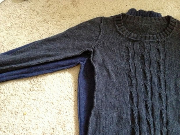 Transforma un sweater 2