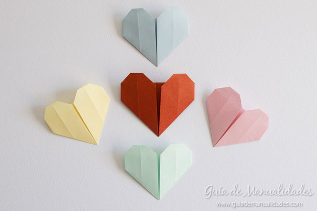 Corazón origami 1