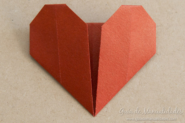 Corazón origami 11