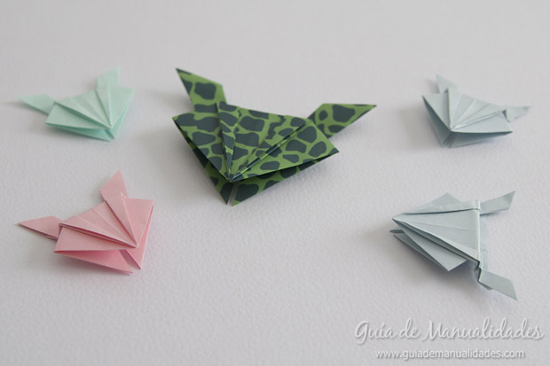 Rana de origami 1