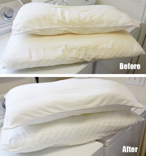 Lavar almohadas