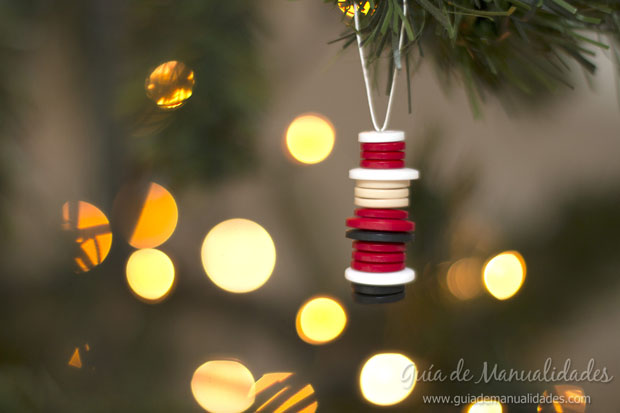 Idea navidad con botones 12