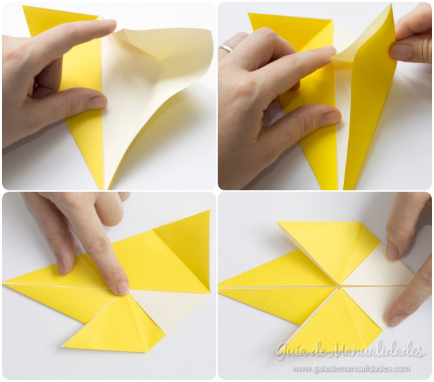 Pajarito origami 6