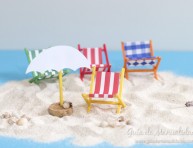 imagen Sillitas de playa DIY con palitos de fósforos