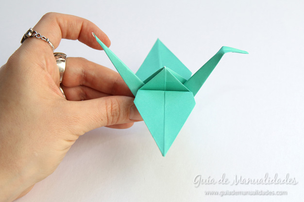 Grullas de origami 10