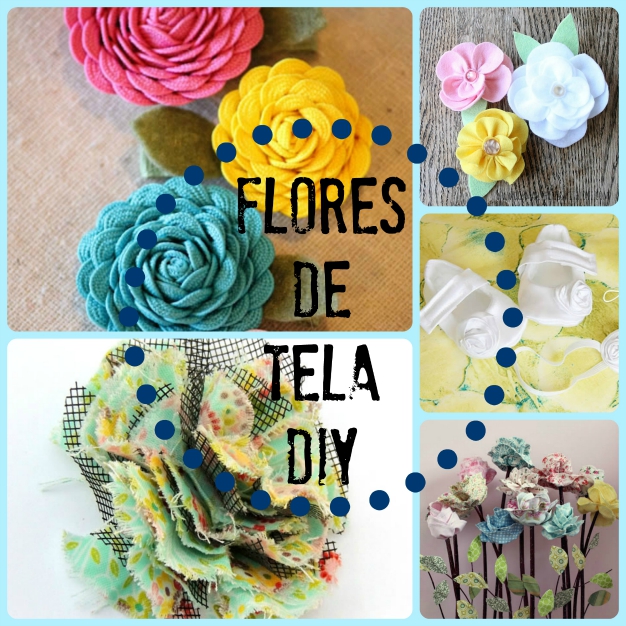 Flores de tela 0