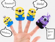 imagen Cómo hacer títeres de dedos de los Minions