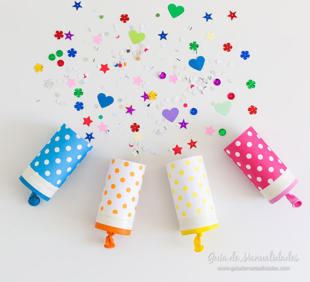 Lanza papel DIY 1