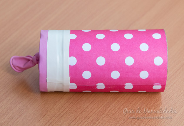 Lanza papel DIY 5