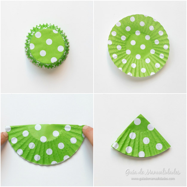 Adornos Navidenos Con Moldes De Papel Para Cupcakes Guia De