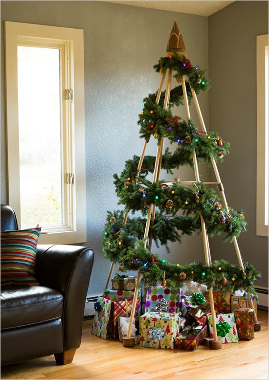 13 ideas para un árbol de Navidad distinto - Guía de MANUALIDADES