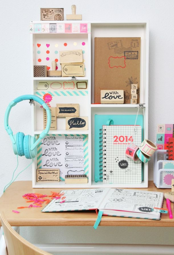 15 ideas con estilo para organizar nuestro escritorio - Guía de