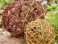 imagen Esferas de ramas DIY para decorar tu casa y el jardín