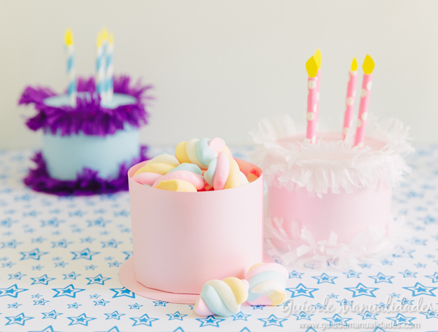 Sorpresa! Torta de cumpleaños de papel para regalitos – Guía De Manualidades