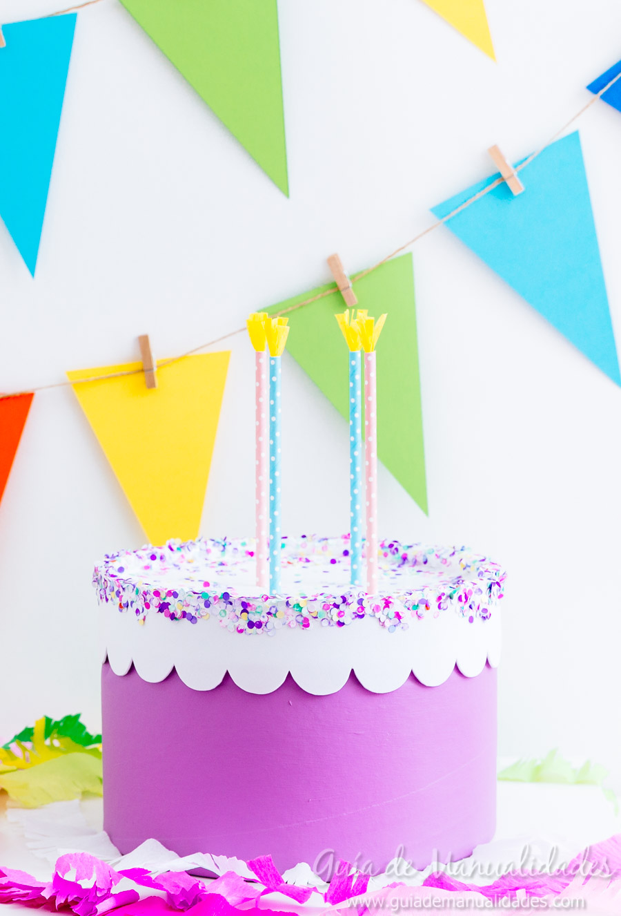 Caja pastel de cumpleaños ¡sorpresa! – Guía De Manualidades