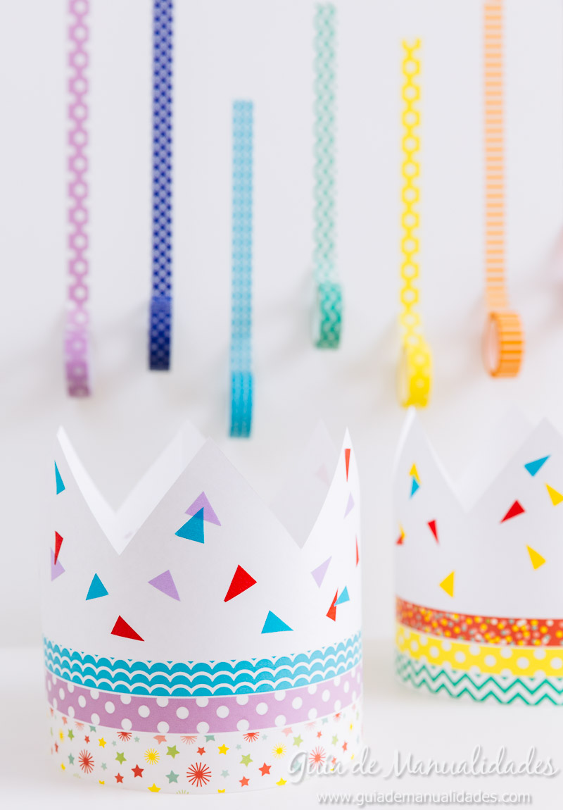 coronas diy decoradas con washi tapes 9