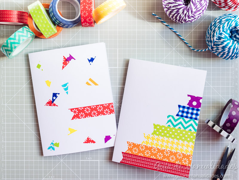 tarjetas con washi tapes 15