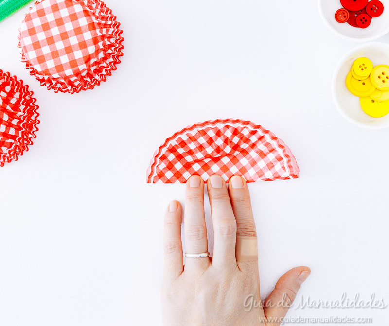 flores con moldes para cupcakes 4