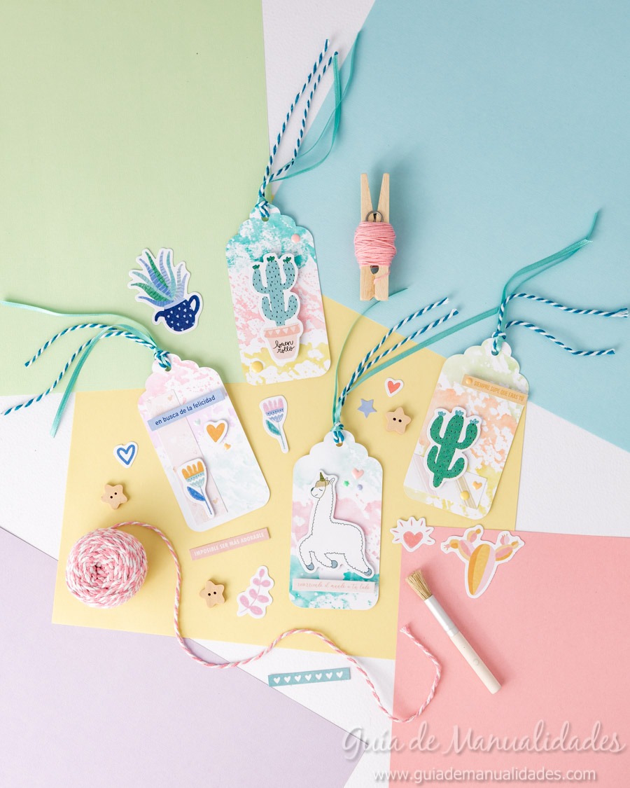 Etiquetas scrapbooking DIY 14