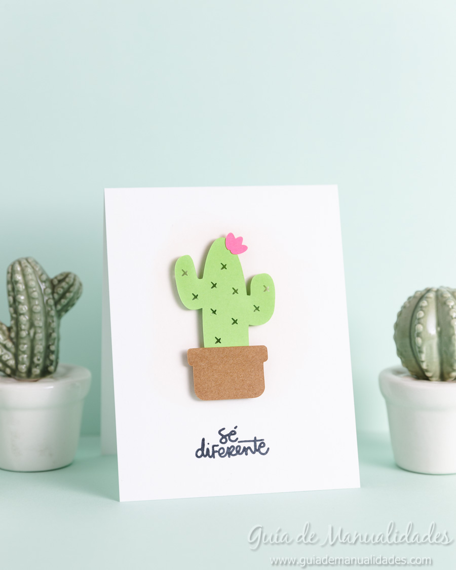 Tarjeta mini cactus 1