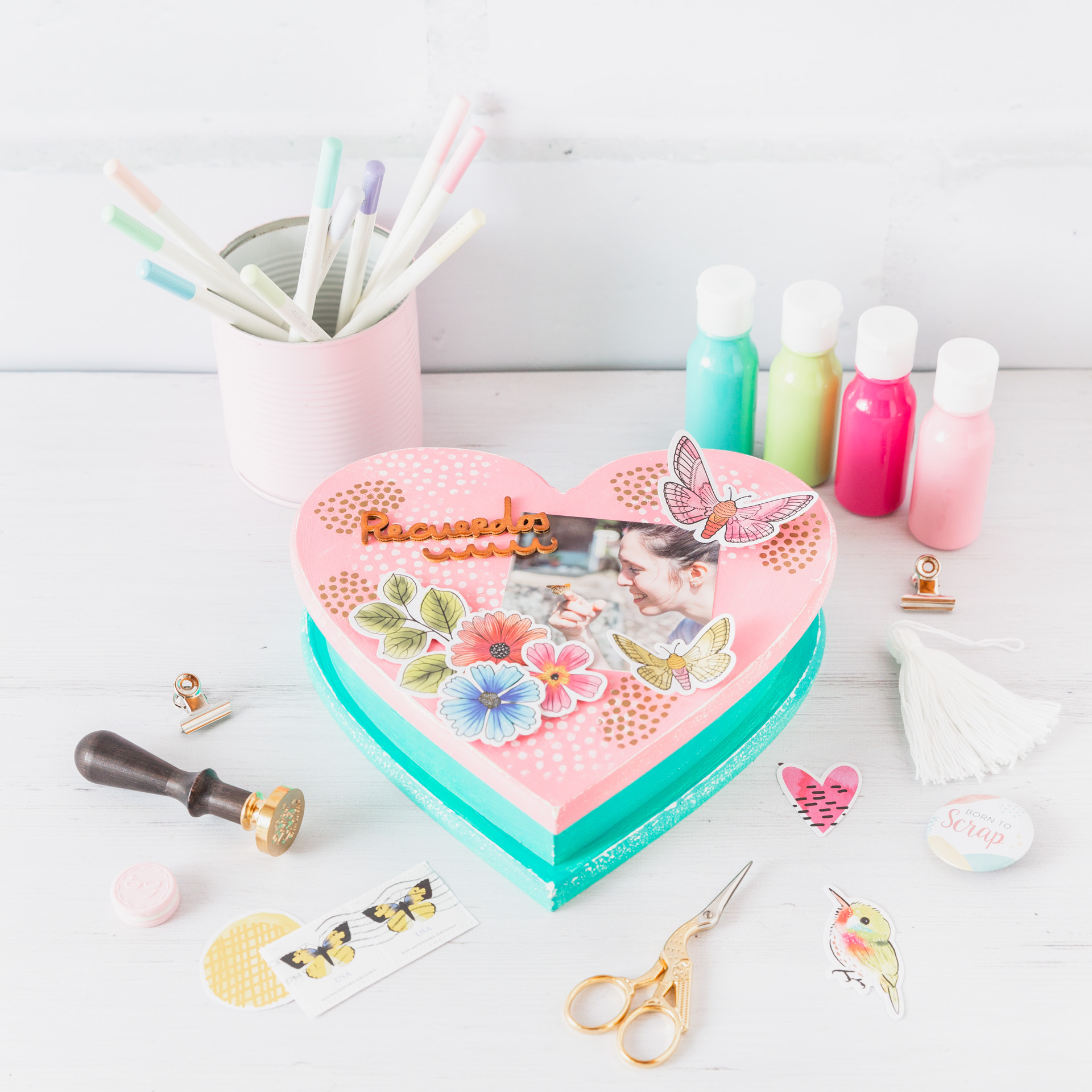 Haz una caja DIY para tus recuerdos - Guía de MANUALIDADES