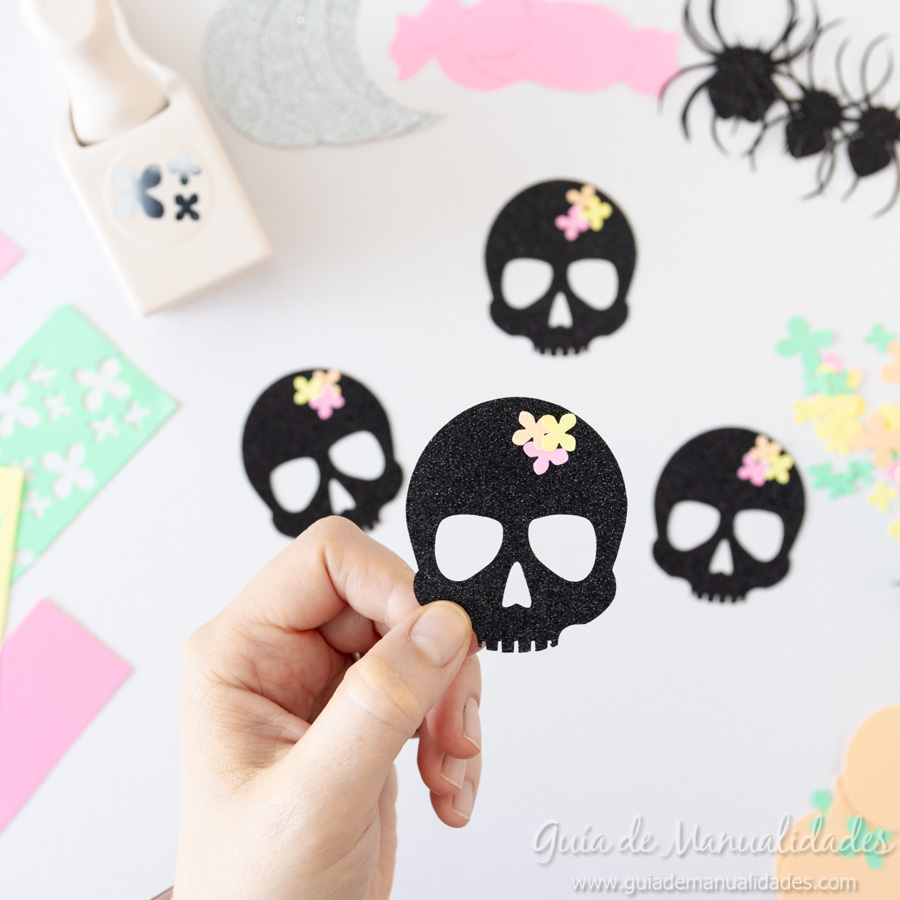 Guirnaldas DIY para Halloween 5