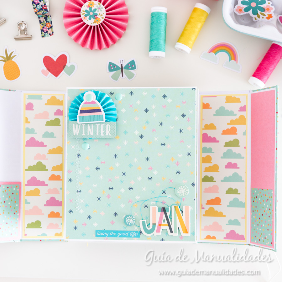 Mini álbum Simple Stories Best Year Ever 8