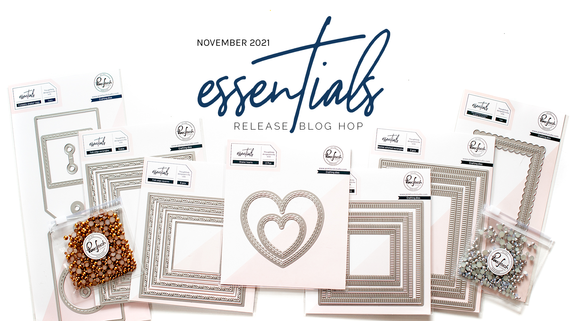 PinkFresh Studio November Essentials Release Blog Hop 1